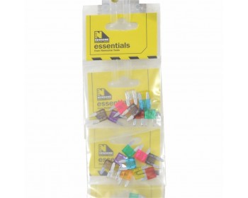 Clip Strip of Mini Blade Fuses (10 Per Pack)